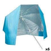 Parapluie Aktive Bleu 200 x 185 x 200 cm (6 Unités)