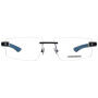 Monture de Lunettes Homme Longines LG5007H56002 Noir ø 56 mm