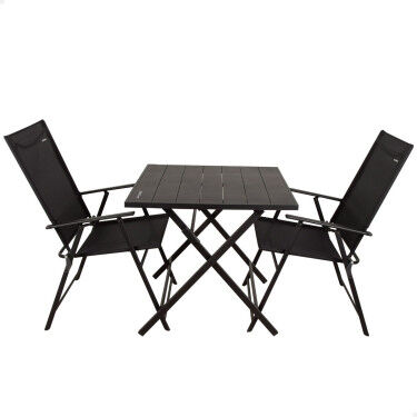 Ensemble Table + 2 Chaises Aktive 75 x 70 x 75 cm (3 Pièces)