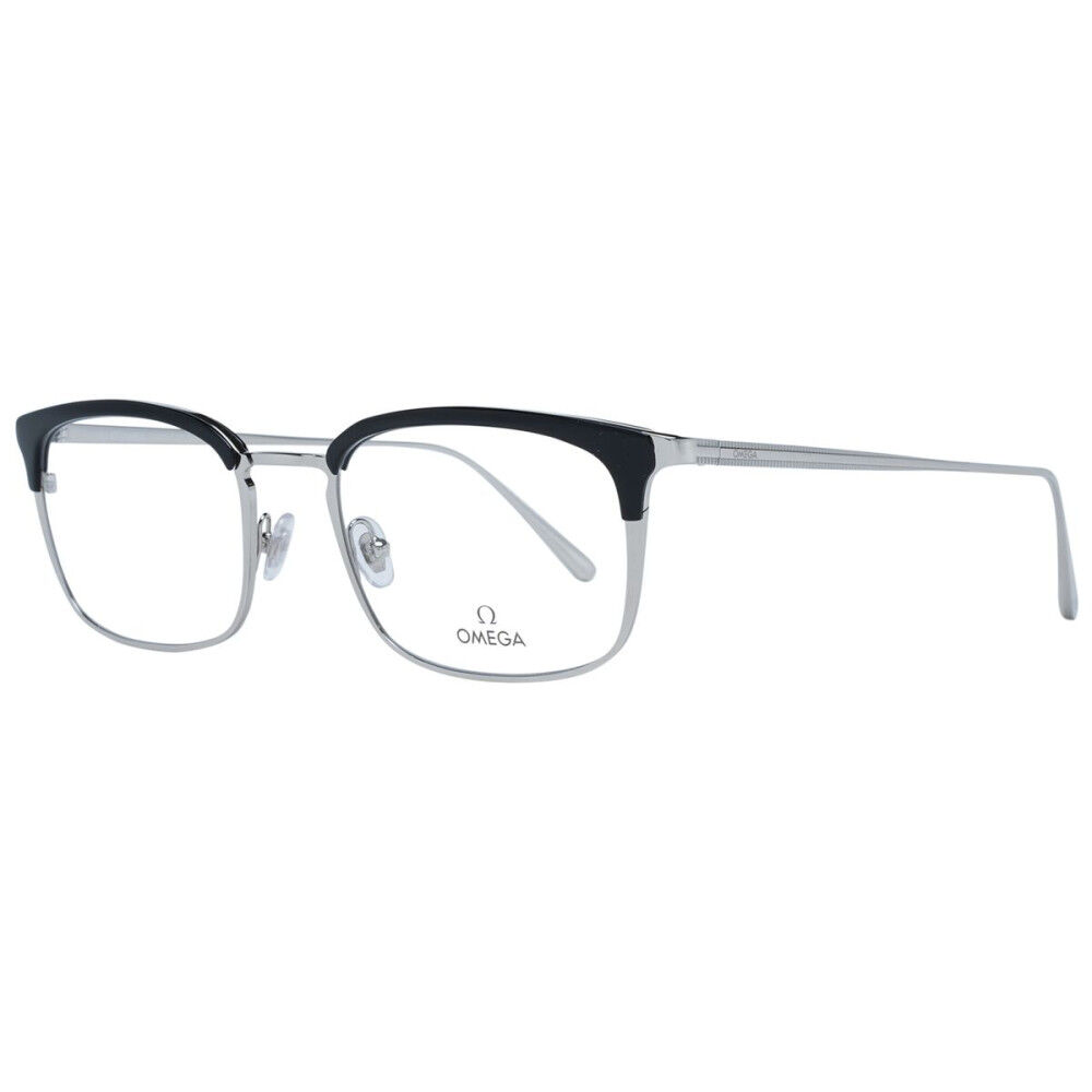 Monture de Lunettes Homme Omega OM5017-53001 Noir Ø 53 mm