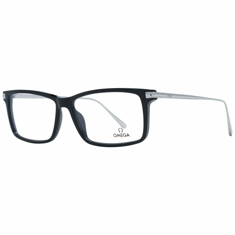 Monture de Lunettes Homme Omega OM5014-58001 Noir ø 58 mm