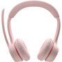 Casques avec Microphone Logitech 981-001412 Rose