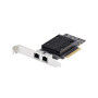 Câble USB Startech PR210B-NETWORK-CARD Noir