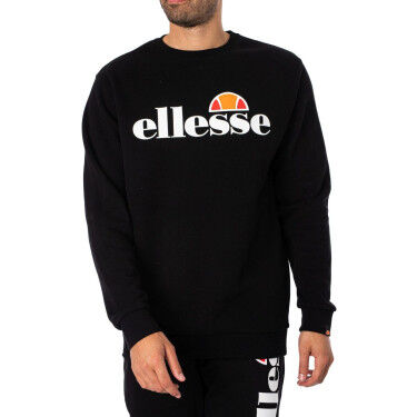 T-shirt à manches longues homme Ellesse SL Succiso Noir (S)