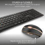 clavier et souris Cherry JD-9100ES-2 Noir Espagnol QWERTY