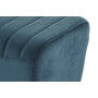 Banquette DKD Home Decor   90 x 31 x 47 cm Métal Turquoise