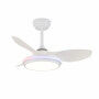 Ventilateur de Plafond CristalRecord STEL EVO MINI RGB RETRAC Transparent