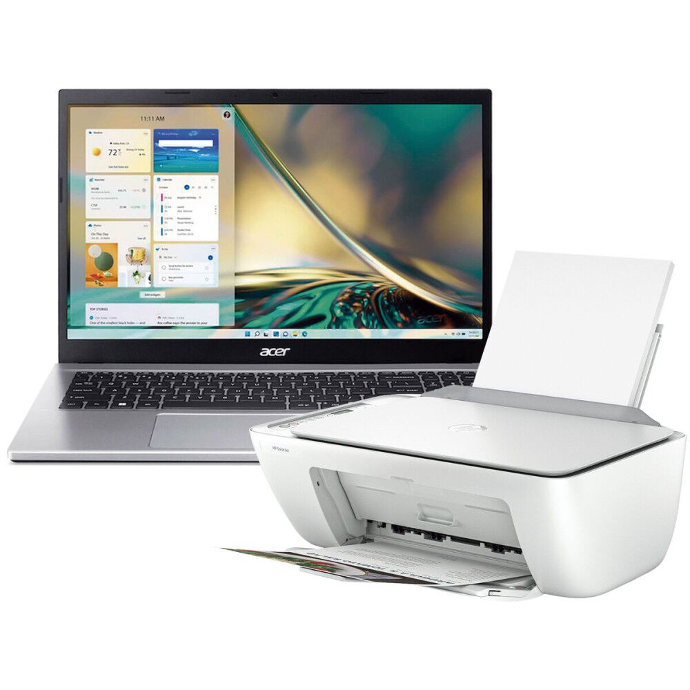Ordinateur Portable Acer Aspire 3 I5 1235U 16/512GB + HP 2810 15,6" Intel Core i5 Intel Core i5-1235U 16 GB RAM 512 GB SSD