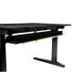 Bureau Genesis HOLM MODULAR 120 RGB 120 x 75 cm Noir