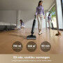 Aspirateur Balai Dreame H12 Pro FlexReach 400 W batterie auto-nettoyant noir