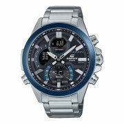 Montre Homme Casio ECB-30DB-1AEF Noir Argenté