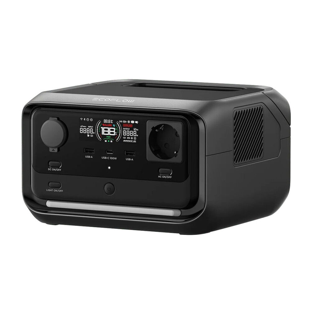 Centrale électrique portable Ecoflow River 3 Plus 600 W