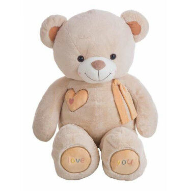Jouet Peluche Valentin Beige ours