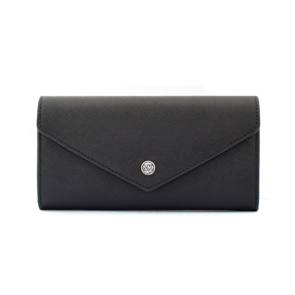 Portefeuille Femme Michael Kors 35F3STVE7L-BLACK 19 x 10 x 3 cm