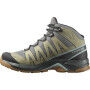 Chaussures de marche pour homme Salomon X-Adventure Recon Mid Olive Gris foncé