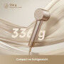 Sèche-cheveux Dreame Glory Mix 1600W Ionique, 3 Embouts Magnétiques, Doré