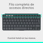 Clavier Logitech 920-012973 Graphite Espagnol QWERTY
