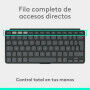 Clavier Logitech 920-012973 Graphite Espagnol QWERTY