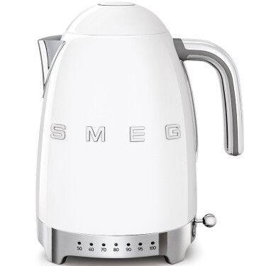 Bouilloire Smeg Blanc Acier inoxydable Plastique 2400 W 1,7 L