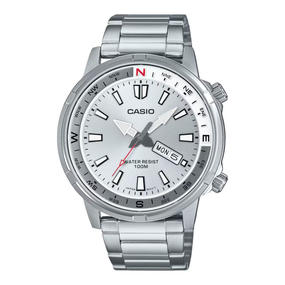 Montre Homme Casio MTD-130D-7AVDF Argenté (Ø 44 mm)