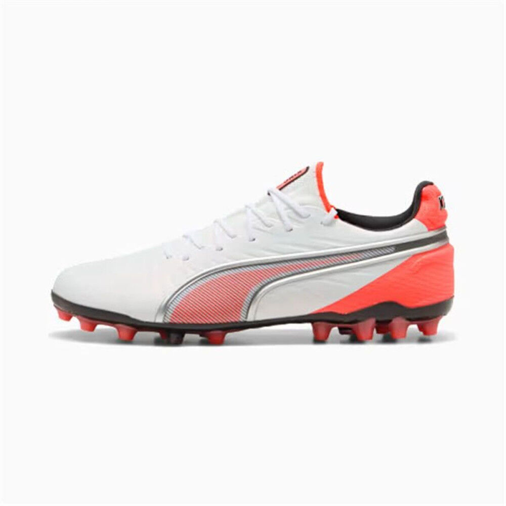 Chaussures de Football pour Adultes Puma King Ultimate Mg Blanc