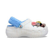 Sabots Crocs Zootopia Lined Platform Clog W Blanc