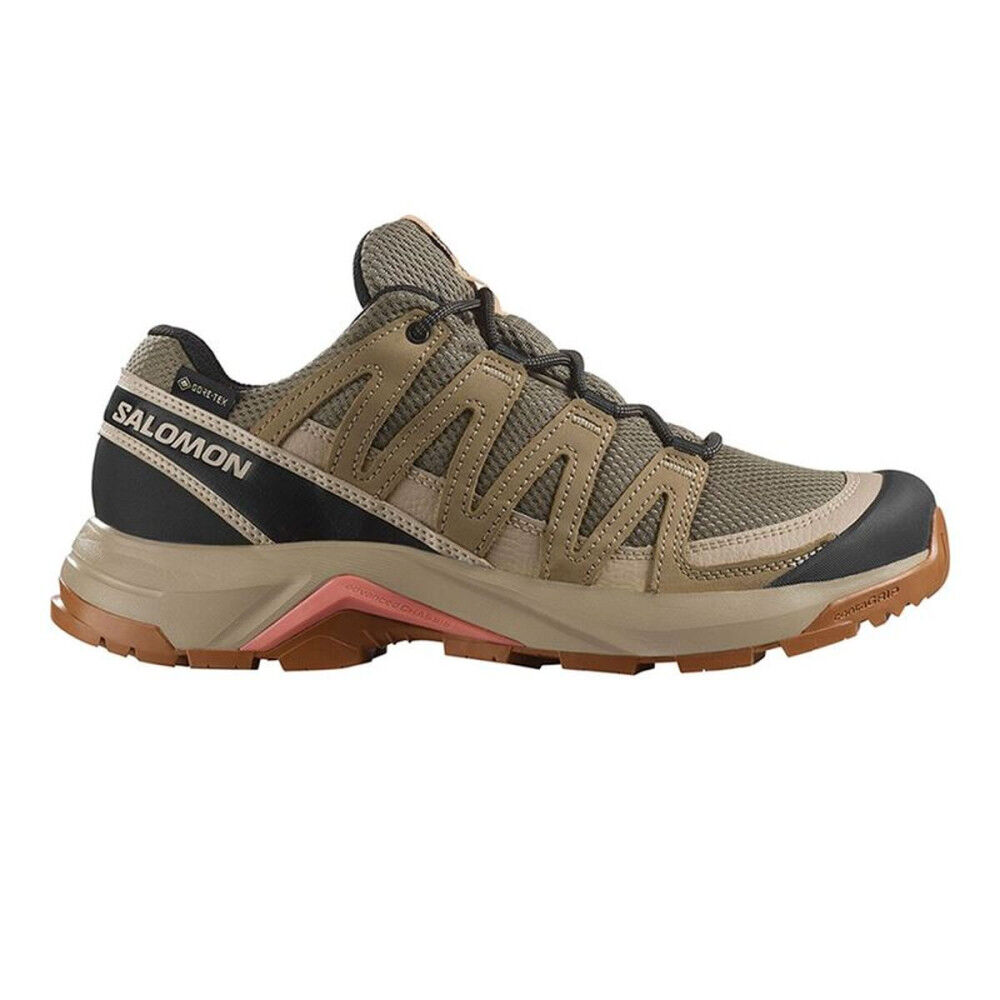 Chaussures de marche pour femme Salomon X-Adventure Recon Gtx Beige