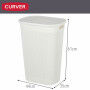 Panier à linge Curver Blanc Plastique 55 L 44 x 61 x 35 cm (8 Unités)