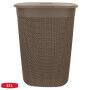 Panier à linge Curver Marron Plastique 55 L 44 x 61 x 35 cm (8 Unités)