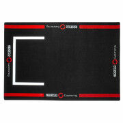 Tapis Gaming Sparco S099101NRRS Rouge Noir/Rouge
