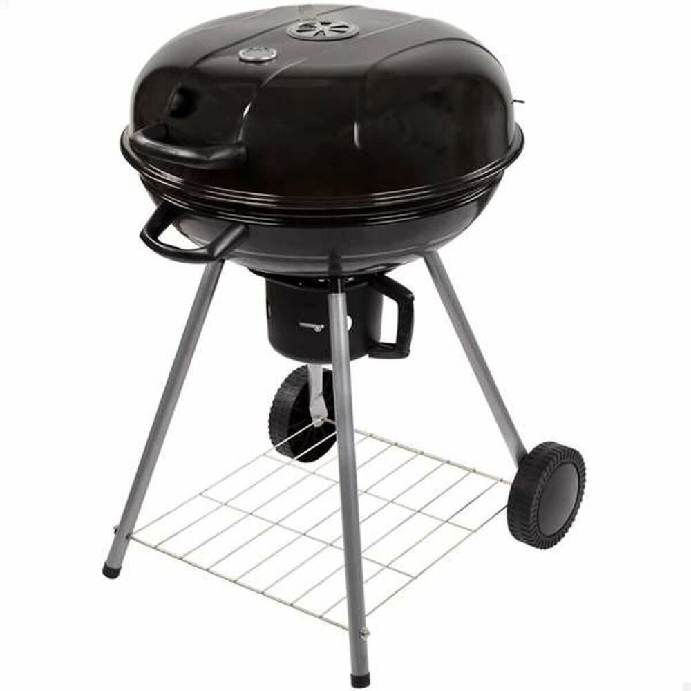 Roues de barbecue au charbon de bois Aktive Textilene 57 x 86 cm Noir