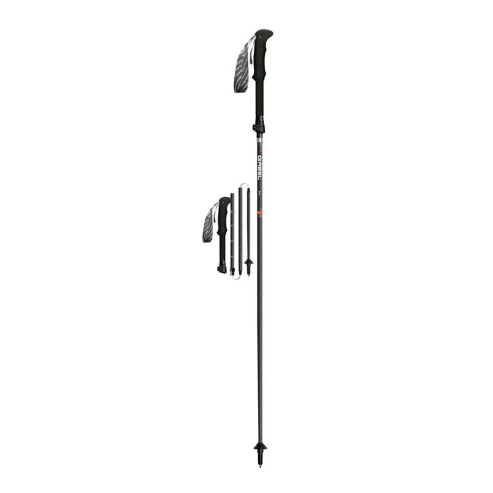 Bâton Trekking Gabel Ibex Carbon Xtl Noir (2 Unités)