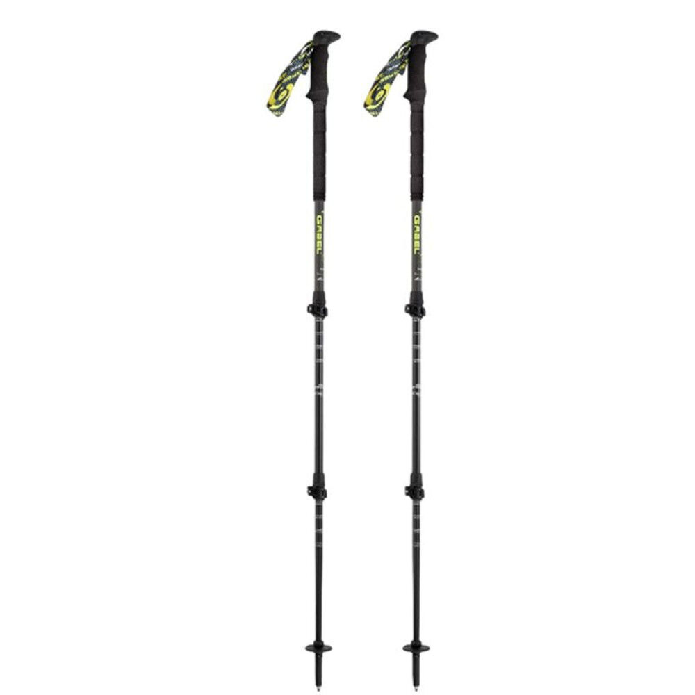 Bâton Trekking Gabel Multigrip Carbon Fl Ef Noir (2 Unités)