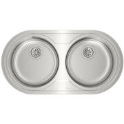 Évier double Teka 9025 DUETTA 2C Acier inoxydable