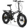 Vélo Électrique Nilox X5 PRO 20X4P 10000 mAh Noir 250 W 20"