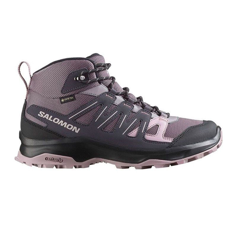 Chaussures de marche pour femme Salomon Storen Mid GTX Violet