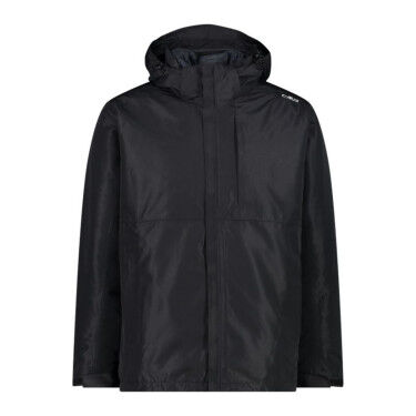 Veste de Sport pour Homme Campagnolo Zip Hood Detachable Inn Noir