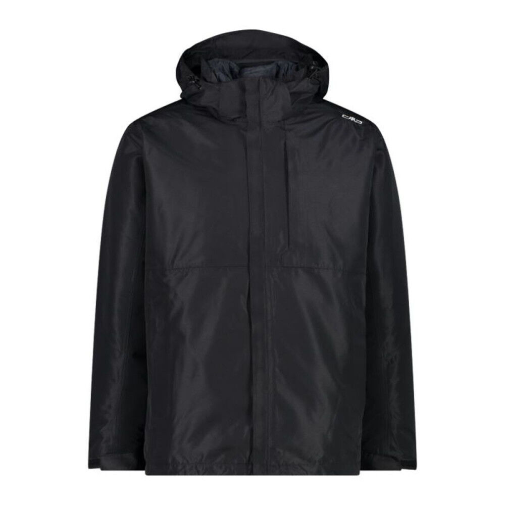 Veste de Sport pour Homme Campagnolo Zip Hood Detachable Inn Noir
