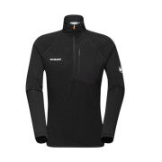 Veste de Sport pour Homme Mammut Aenergy Light Ml Half Zip Pull Noir