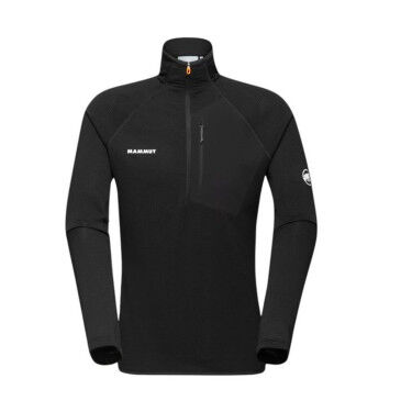 Veste de Sport pour Homme Mammut Aenergy Light Ml Half Zip Pull Noir