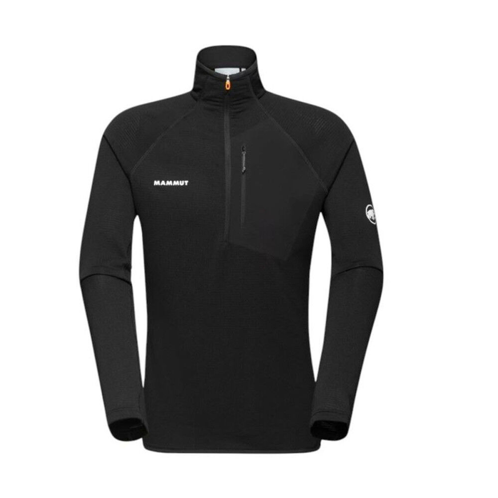 Veste de Sport pour Homme Mammut Aenergy Light Ml Half Zip Pull Noir
