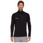 Veste de Sport pour Homme Mammut Aenergy Light Ml Half Zip Pull Noir