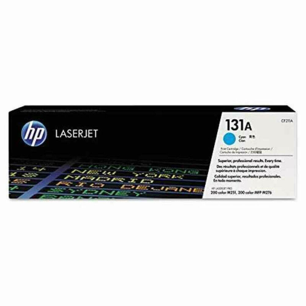 Toner original HP 131A Cyan