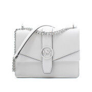 Sac à Bandoulière Michael Kors Greenwich Blanc 20 x 18 x 6 cm