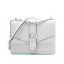 Sac à Bandoulière Michael Kors Greenwich Blanc 20 x 18 x 6 cm