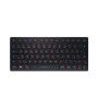 Clavier Cherry KW 9200 MINI Noir Espagnol Qwerty QWERTY