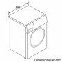 Laveuse - Sécheuse BOSCH WNG244A0ES 1400 rpm 10 kg 9 kg 6 Kg