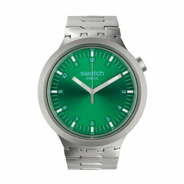 Montre Homme Swatch SB07S101G Vert Argenté (Ø 47 mm)