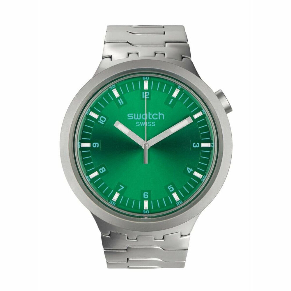 Montre Homme Swatch SB07S101G Vert Argenté (Ø 47 mm)