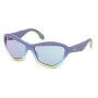 Lunettes de soleil Unisexe Adidas OR0095 82Z Violet ø 59 mm